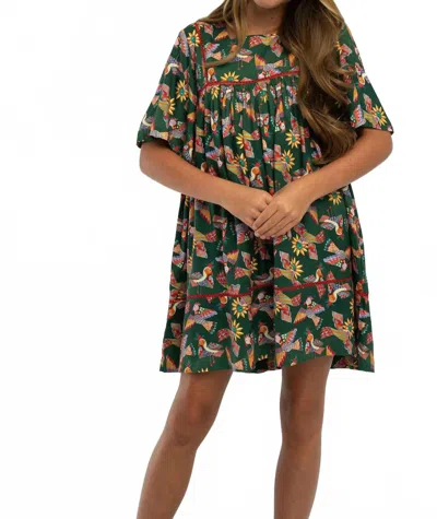Briton Court Kids' Kaylee Dress In Kelly Green