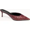 Britt Netta Anora Mule In Burgundy