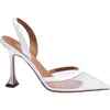Britt Netta Women's Esme 95 Mesh Pointed-toe Slingback In White