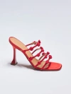 Britt Netta Juliette Sandal In Red