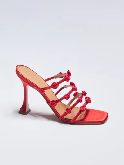 Britt Netta Juliette Sandal In Red