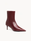 Britt Netta Odette Ankle Boot In Burgundy