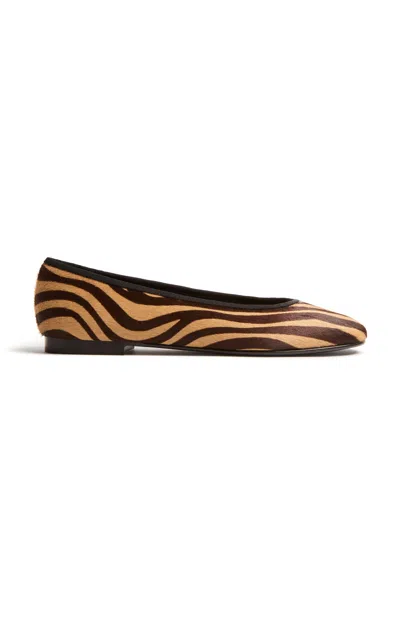 Britt Netta Roux Ballet Flat In Brown