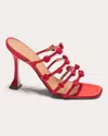 Britt Netta Juliette Sandal In Red