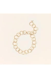Britta Ambauen 14k Gold Fill Herkimer Diamond Sparkle Bracelet In Gold