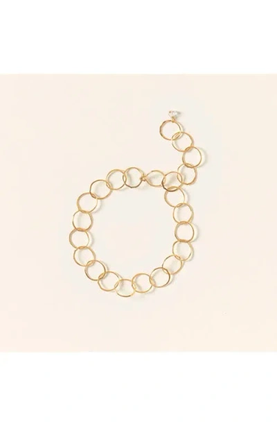 Britta Ambauen 14k Gold Fill Herkimer Diamond Sparkle Bracelet