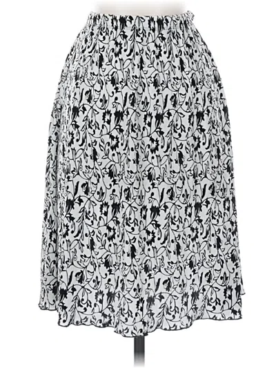 Pre-owned Brittany Black Casual Skirt In Silver