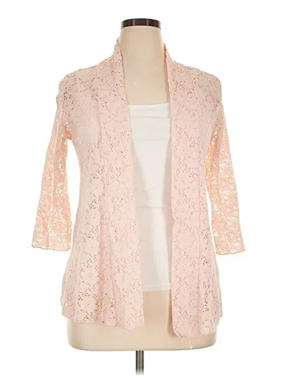 Pre-owned Brittany Black Kimono In Pink