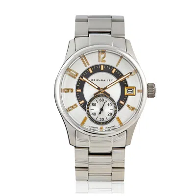 Brix + Bailey Gold / Silver The  Men's Price Gold And Silver Steel Watch Form Six In Gray