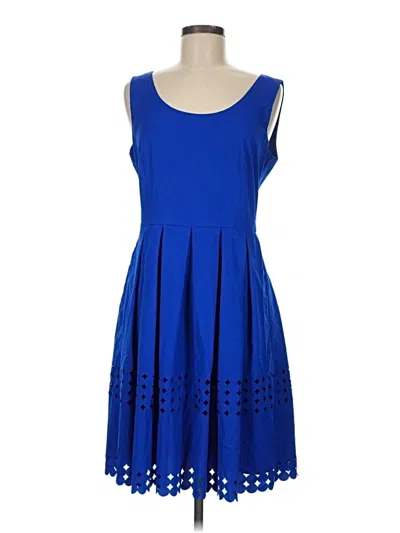 Pre-owned Brixon Ivy Casual Dress In Blue