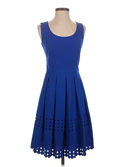 Pre-owned Brixon Ivy Cocktail Dress In Blue
