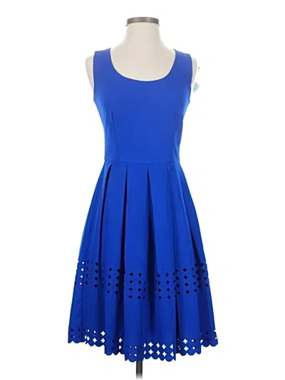Pre-owned Brixon Ivy Cocktail Dress In Blue