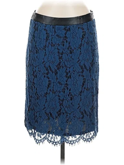 Pre-owned Brixon Ivy Formal Skirt In Blue