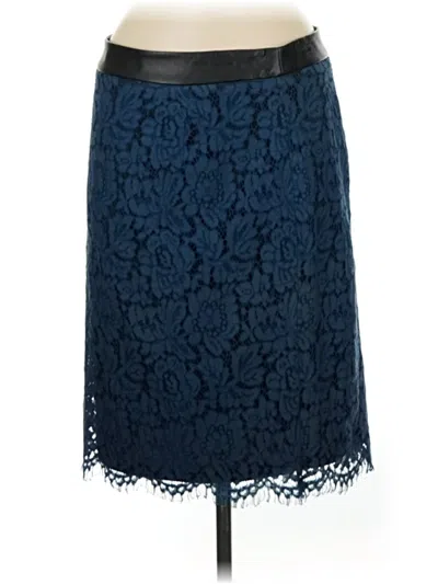 Pre-owned Brixon Ivy Formal Skirt In Blue