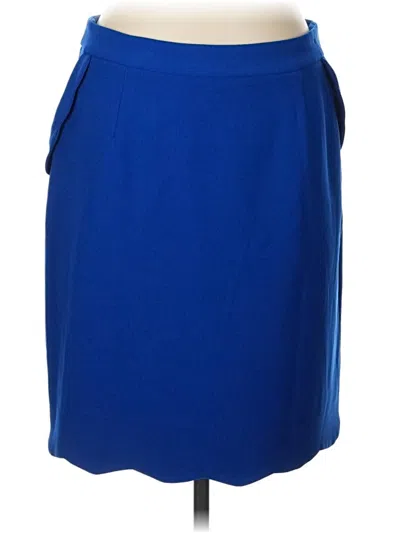 Pre-owned Brixon Ivy Formal Skirt In Blue