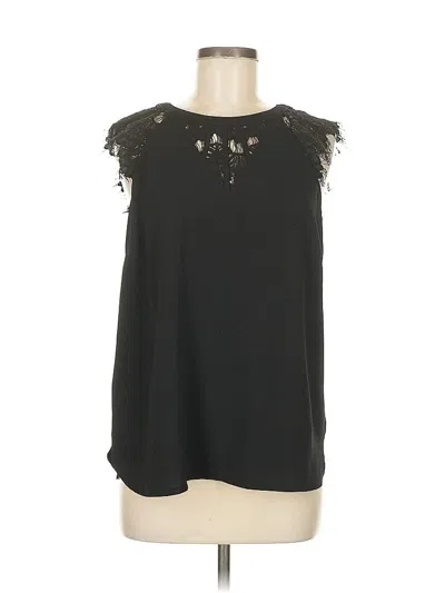 Pre-owned Brixon Ivy Sleeveless Blouse In Black