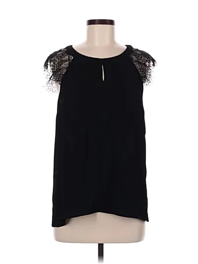 Pre-owned Brixon Ivy Sleeveless Blouse In Black