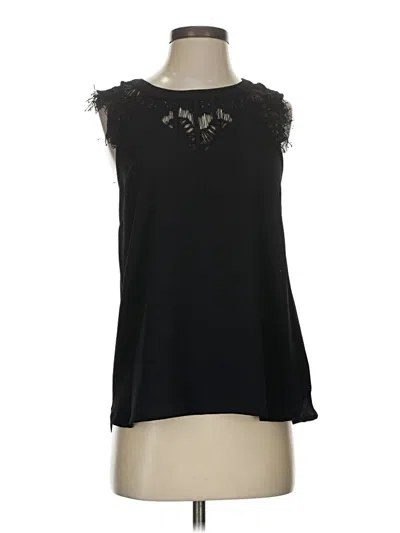 Pre-owned Brixon Ivy Sleeveless Blouse In Black