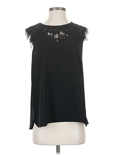 Pre-owned Brixon Ivy Sleeveless Blouse In Black