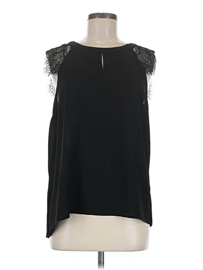 Pre-owned Brixon Ivy Sleeveless Blouse In Black