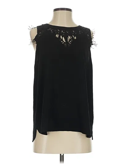 Pre-owned Brixon Ivy Sleeveless Blouse In Black