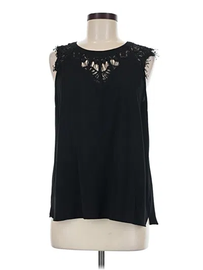 Pre-owned Brixon Ivy Sleeveless Blouse In Black