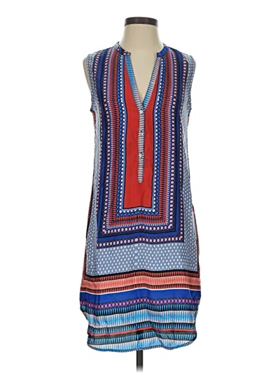 Pre-owned Brixon Ivy Sleeveless Blouse In Blue