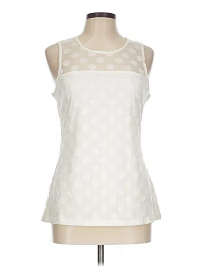 Pre-owned Brixon Ivy Sleeveless Blouse In Ivory
