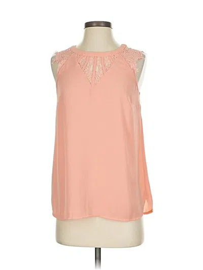 Pre-owned Brixon Ivy Sleeveless Blouse In Orange