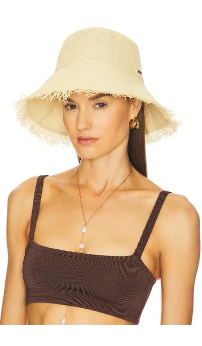 Brixton Alice Packable Bucket Hat In Tan