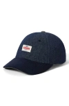 Brixton Altered Threads Adjustable Baseball Cap In Blue
