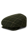 Brixton Barrel Driving Cap In Green