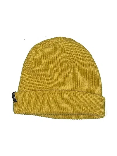 Pre-owned Brixton Beanie Hat In Yellow