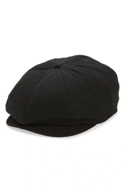 Brixton Beekman Herringbone Driving Cap In Pattern