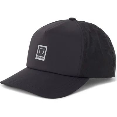 Brixton Beta Journey Baseball Cap In Black