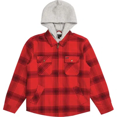 Brixton Bowery Men's Jacket - Red/black