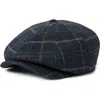 Brixton Brood Driving Cap In Black