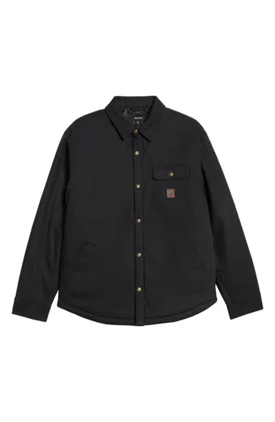 Brixton Builders Jacket In Black