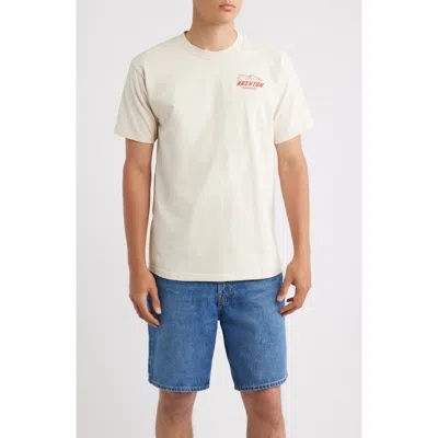 Brixton Bulldogger Graphic T-shirt In Transparent