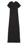 Brixton Carefree Slim Fit Organic Cotton Knit Dress In Black