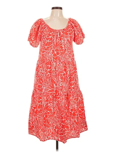 Pre-owned Brixton Casual Dress In Red