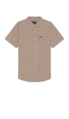 BRIXTON CHARTER SOL WASH SHORT SLEEVE SHIRT