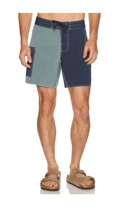 Brixton Classic 17 Swim Trunk In Blue
