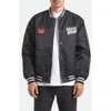 Brixton Coors Light® Silver Speed Shop Bomber Jacket In Black