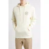 Brixton Crest Graphic Hoodie In White