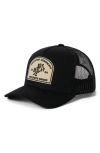 Brixton Danforth Netplus® Trucker Hat In Black