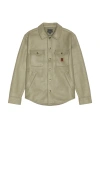 Brixton Durham Felted Stretch Jacket In Sage