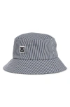 Brixton Eldon Packable Bucket Hat In Blue