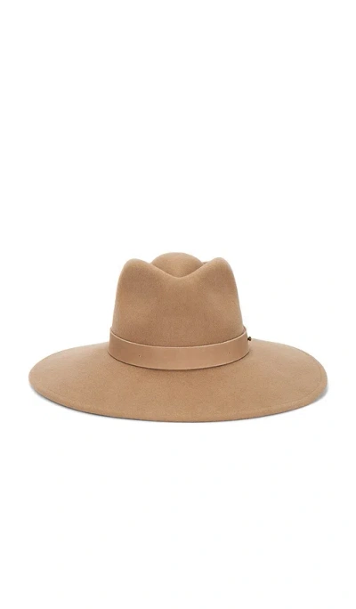 Brixton Eleanor Felt Packable Hat In 탠