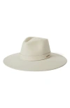 Brixton Eleanor Packable Wool Felt Hat In Neutral